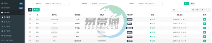 易景通景區(qū)票務(wù)系統(tǒng):權(quán)限管理 易景通景區(qū)票務(wù)系統(tǒng):權(quán)限管理
