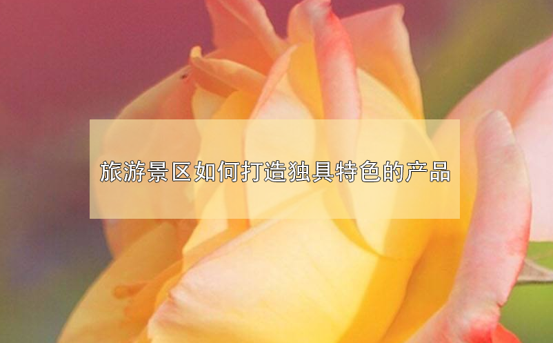 旅游景區(qū)如何打造獨具特色的產品