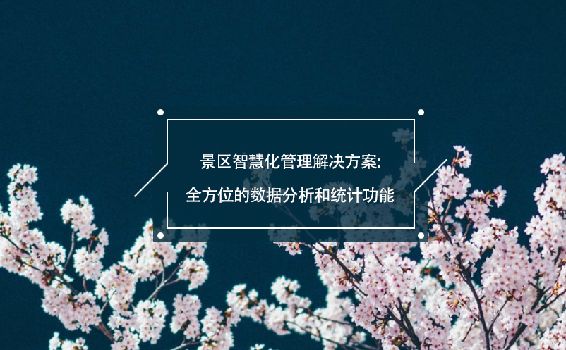 景區(qū)智慧化管理解決方案:全方位的數(shù)據(jù)分析和統(tǒng)計功能