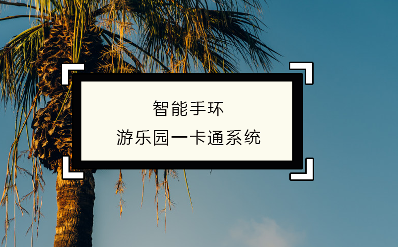 智能手環(huán)游樂園一卡通系統(tǒng)