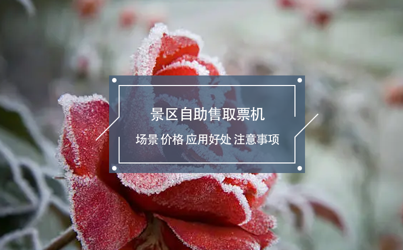 景區(qū)自助售取票機(jī)場景、價格、應(yīng)用好處、注意事項