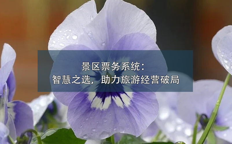 景區(qū)票務(wù)系統(tǒng)：智慧之選，助力旅游經(jīng)營(yíng)破局