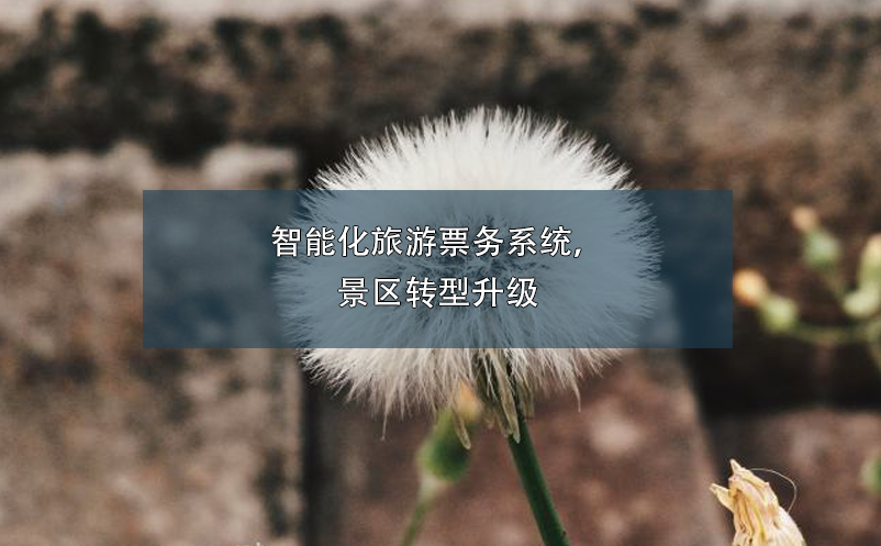 智能化旅游票務(wù)系統(tǒng)，景區(qū)轉(zhuǎn)型升級(jí)